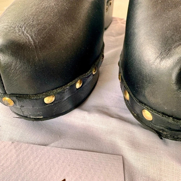 Ancient Greek Sandals Women’s Black Classic Closed Clog - Picture 6 of 13